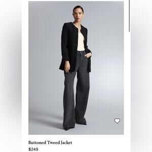 Paris Atelier & Other Stories Tweed Jacket